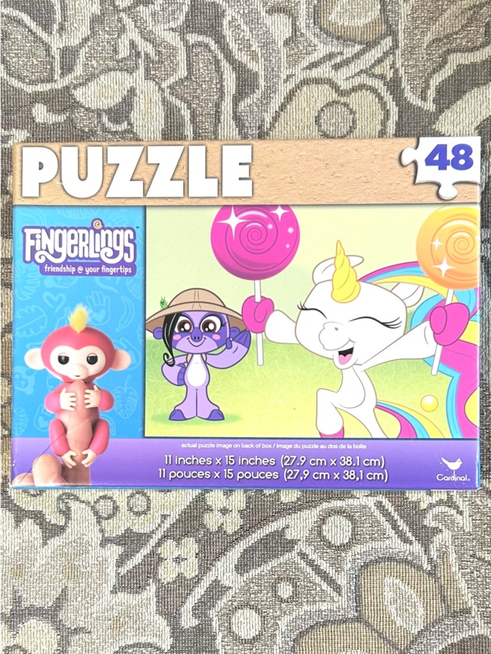 4/$20 Fingerlings 48 Piece Puzzle - Friendship @ Your Fingertips.  Complete